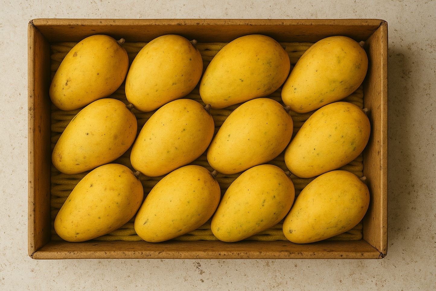 Badami Mangoes - Box 9 to 12 pcs (UK Delivery)